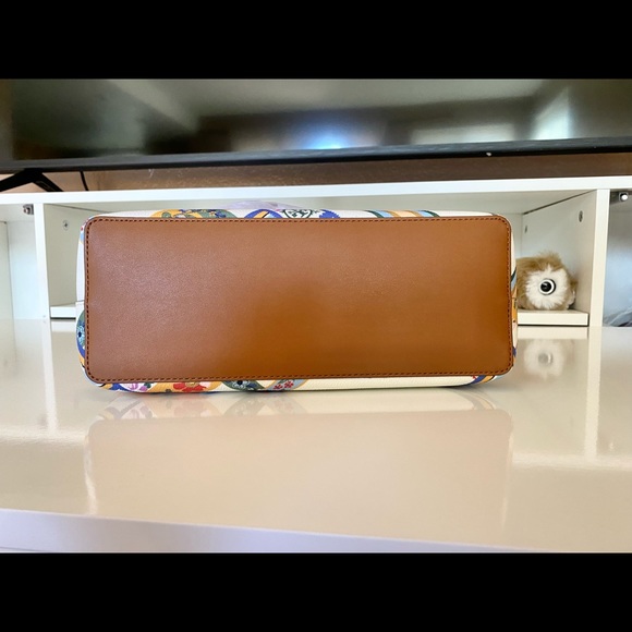 🆕🍀🔶Tory Burch Kerrington small zip tote/shoulder bag/leather - Picture 4 of 7